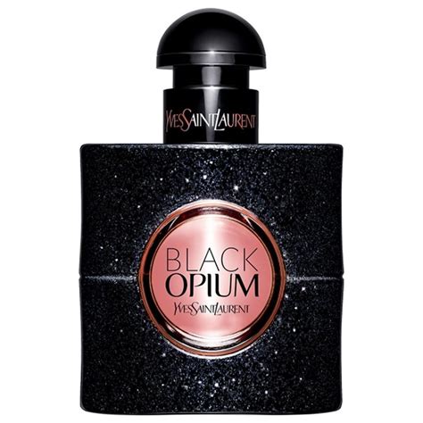 yves saint laurent black opium perfume bottom bottle|is black opium unisex.